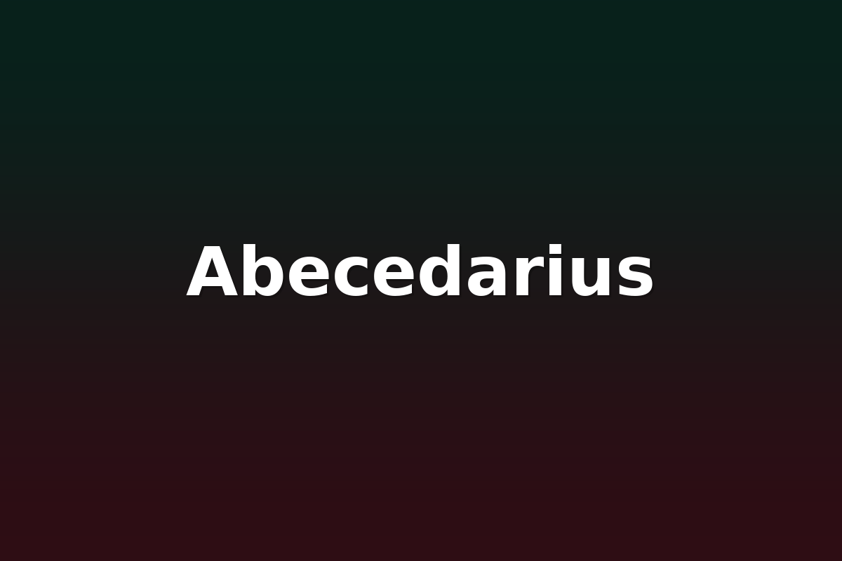 Abecedarius