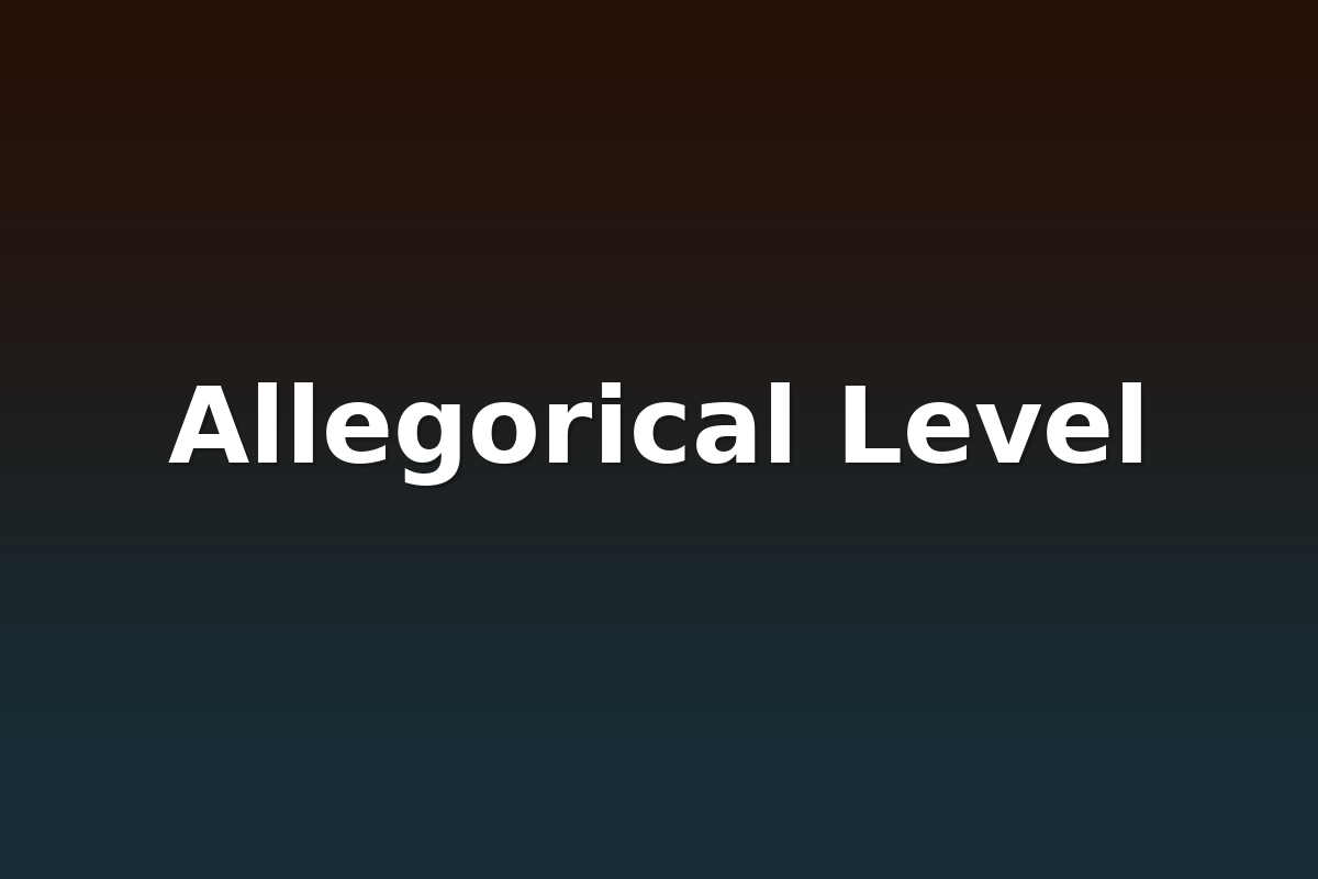 Allegorical Level