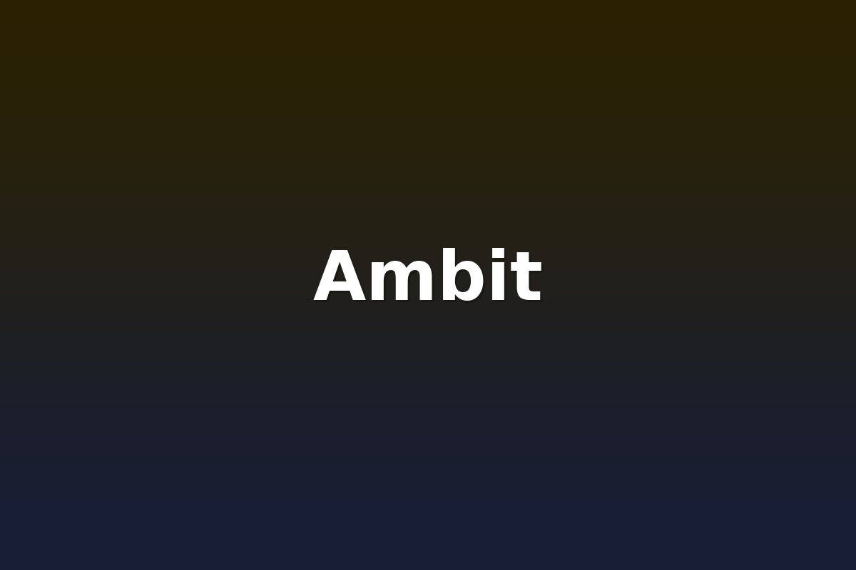 Ambit