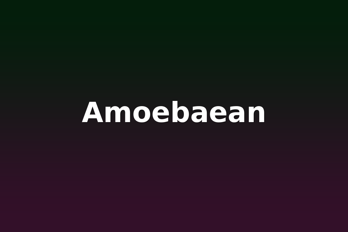 Amoebaean