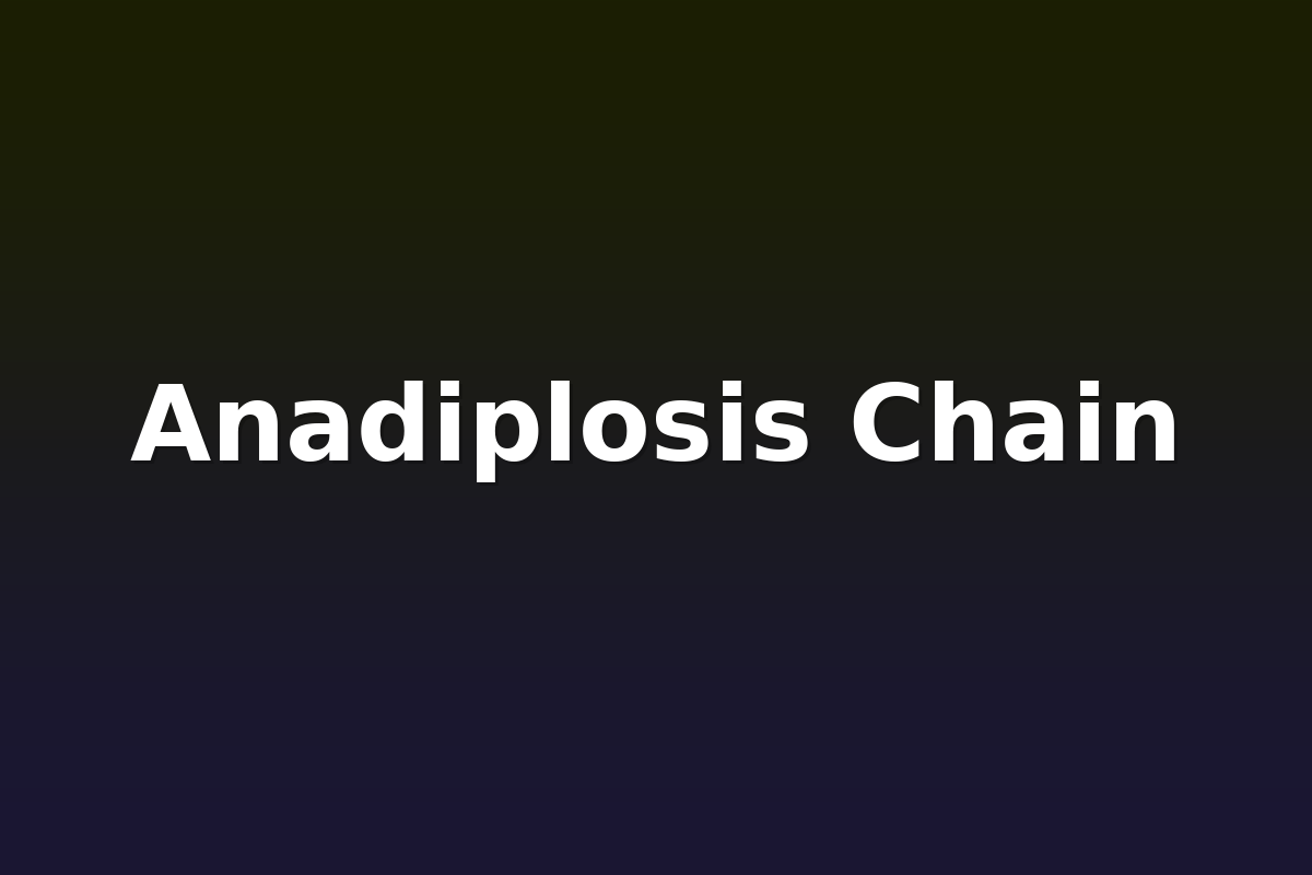 Anadiplosis Chain