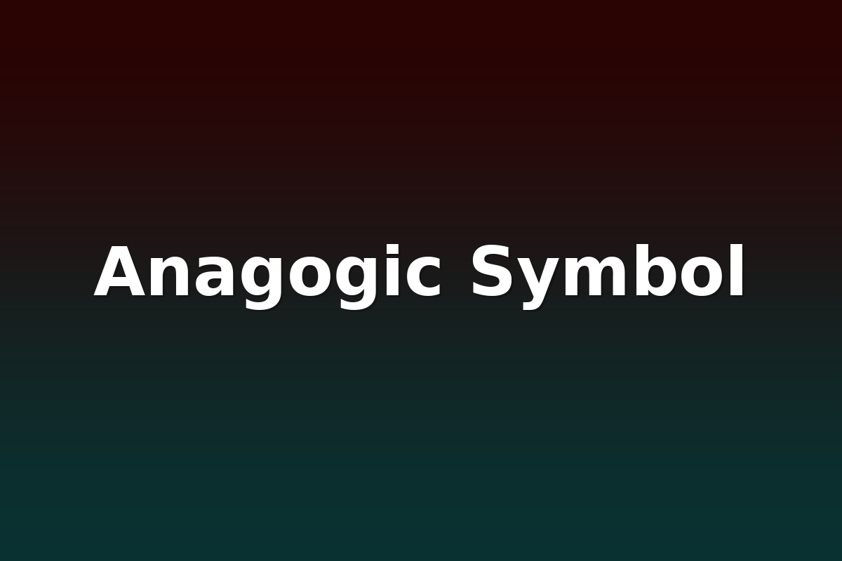 Anagogic Symbol