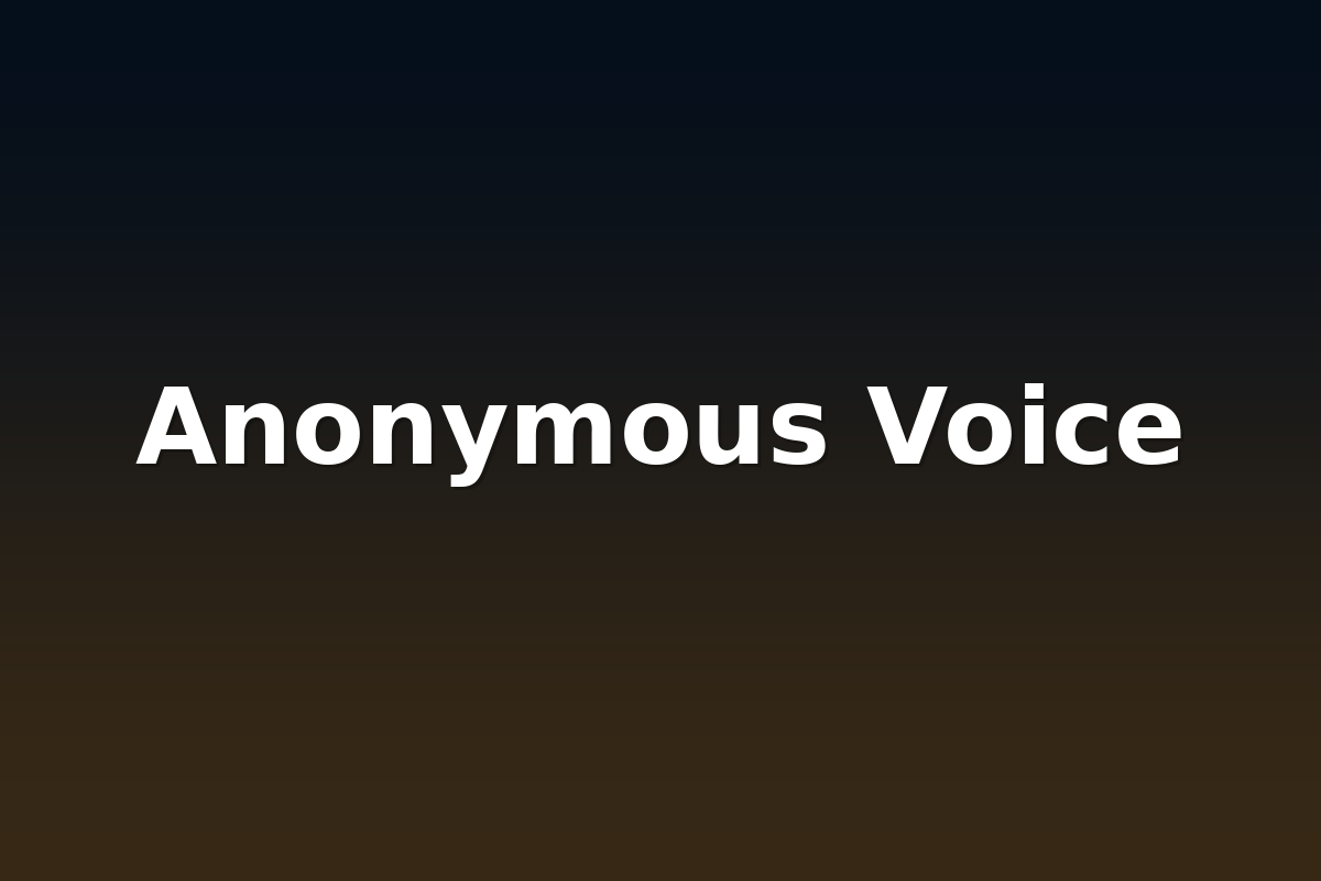Anonymous Voice