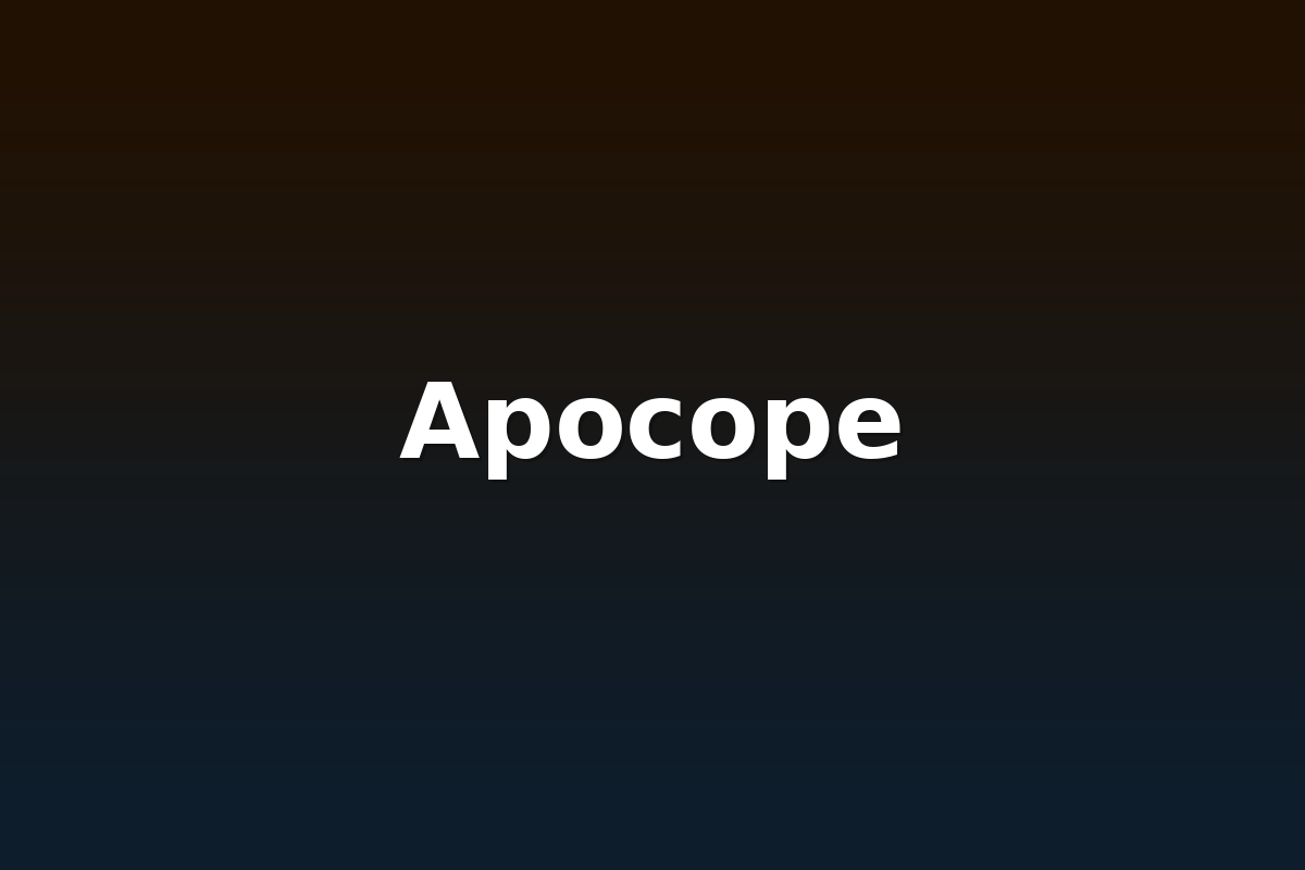 Apocope
