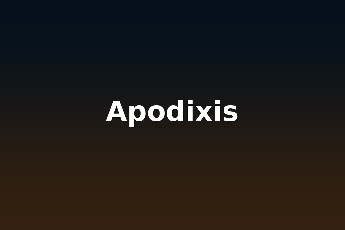 Apodixis