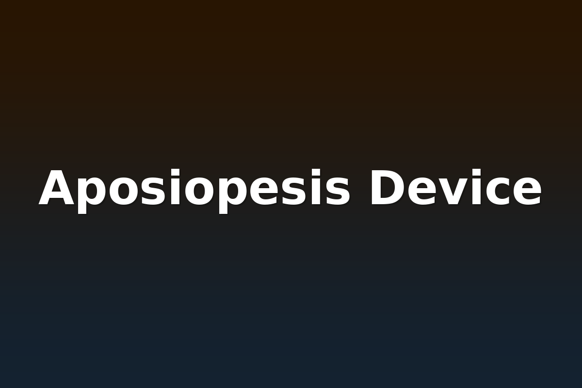 Aposiopesis Device