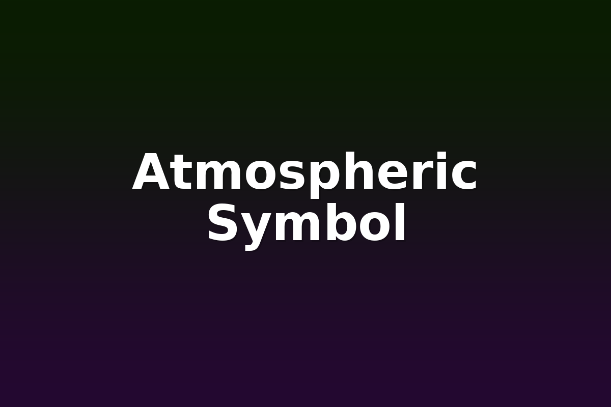 Atmospheric Symbol