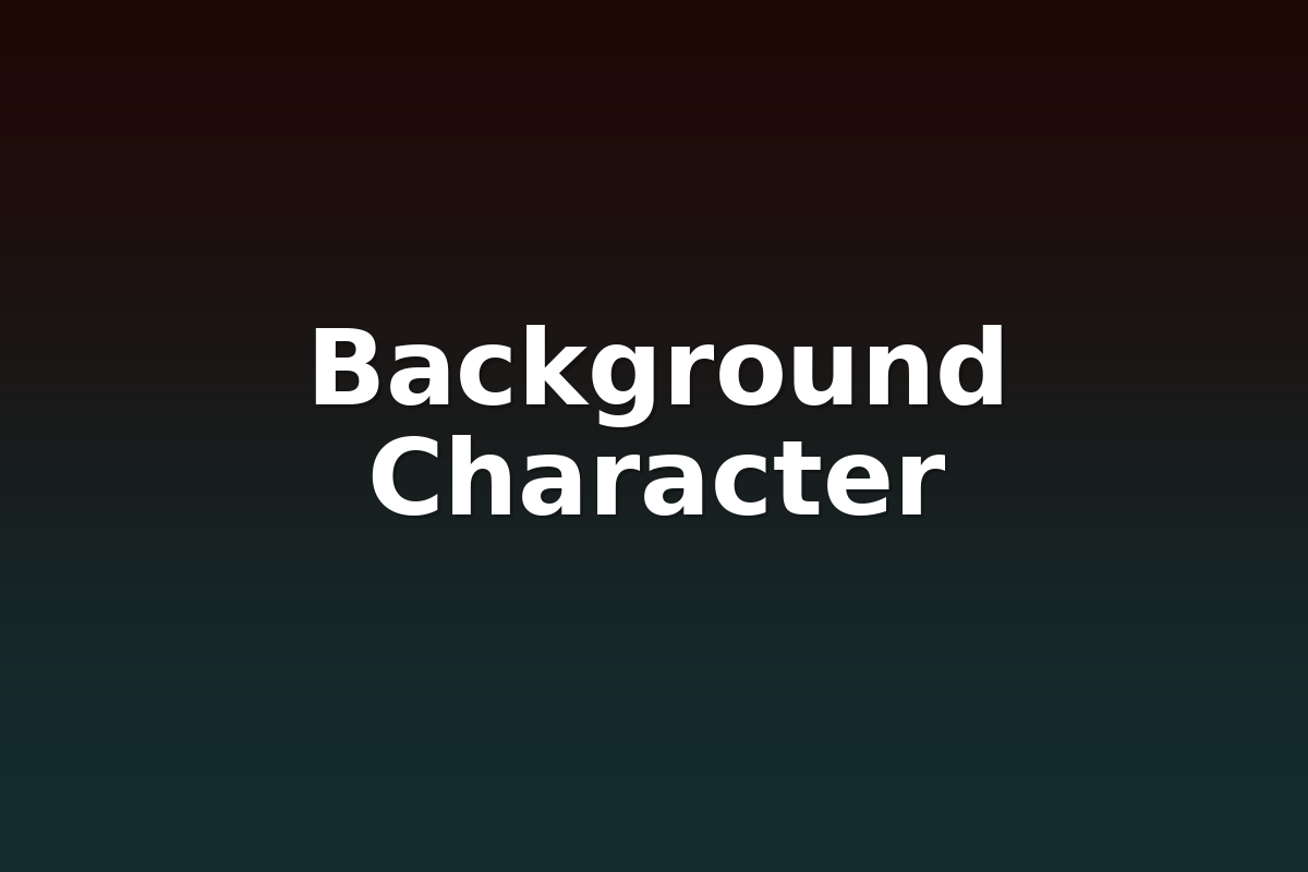 Background Character