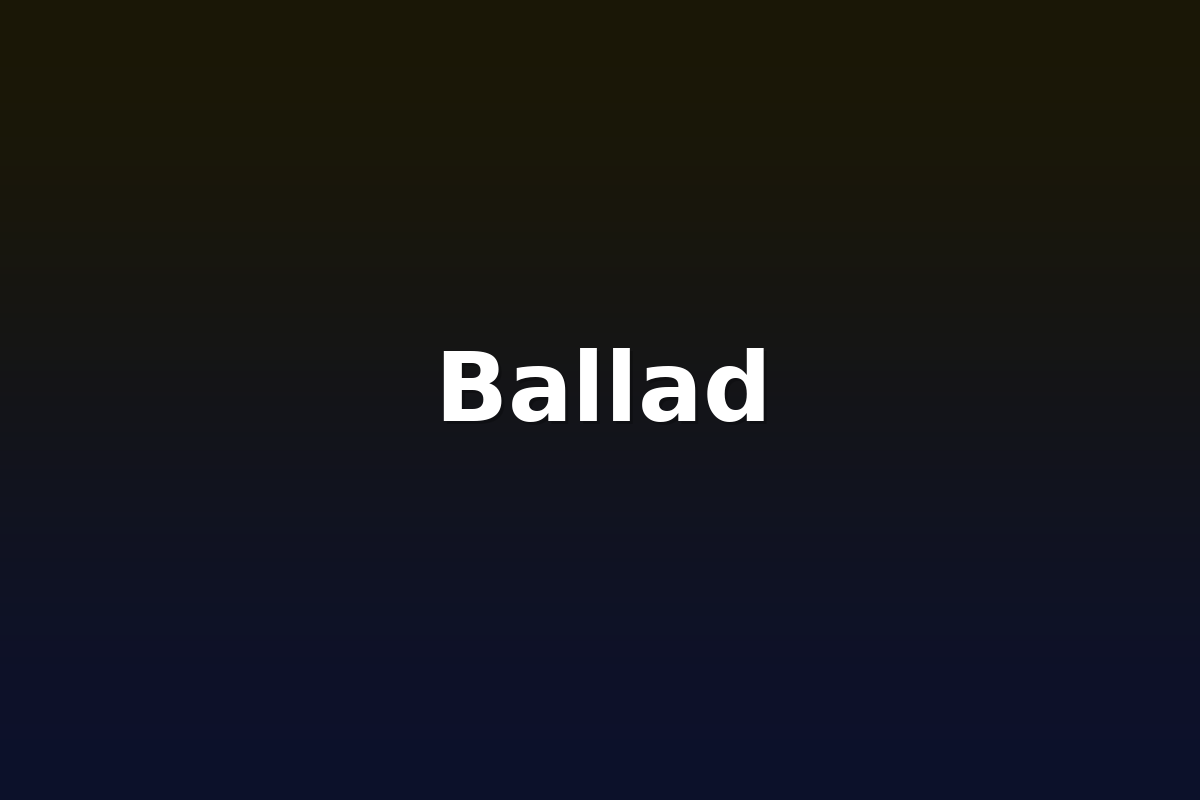 Ballad