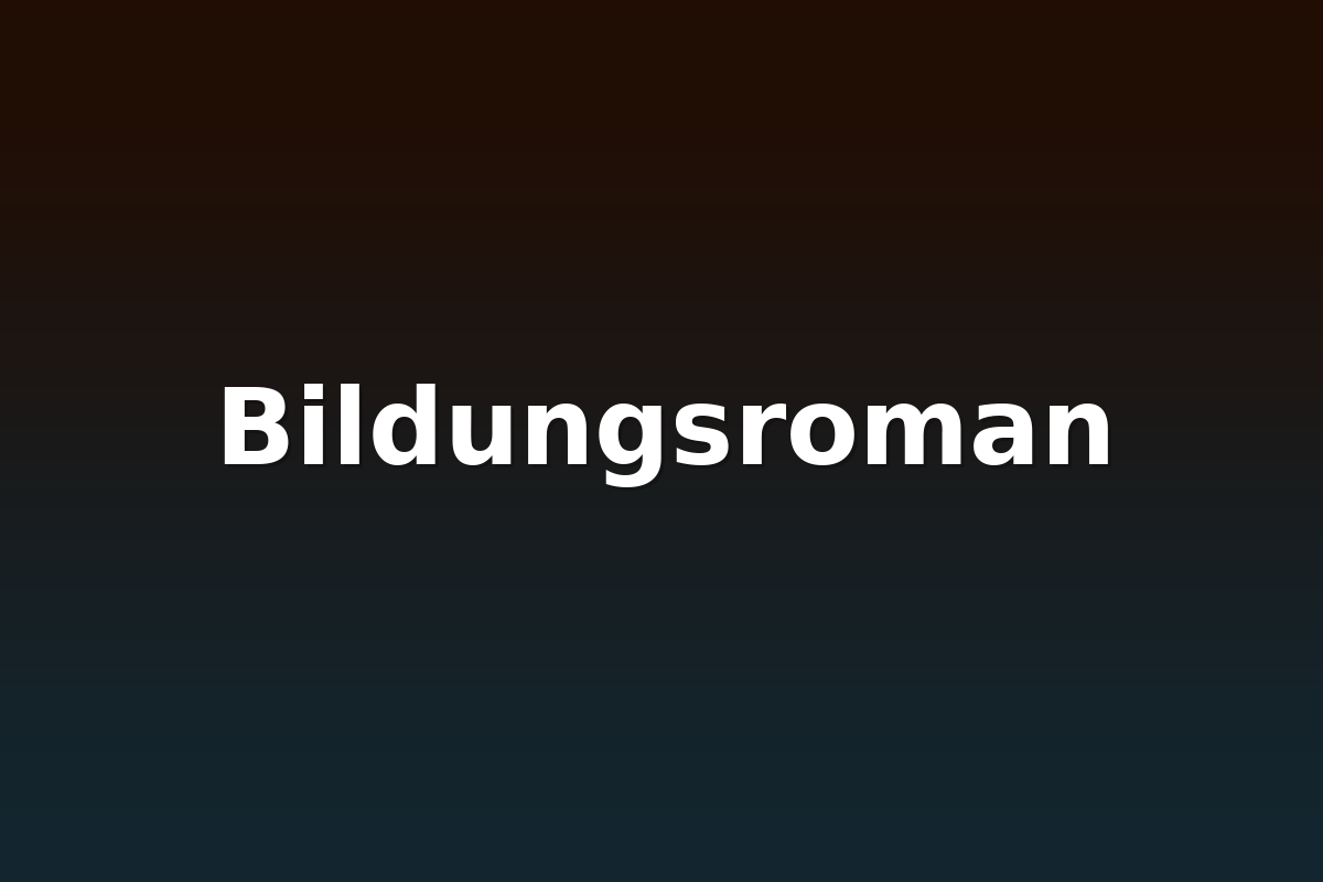 Bildungsroman