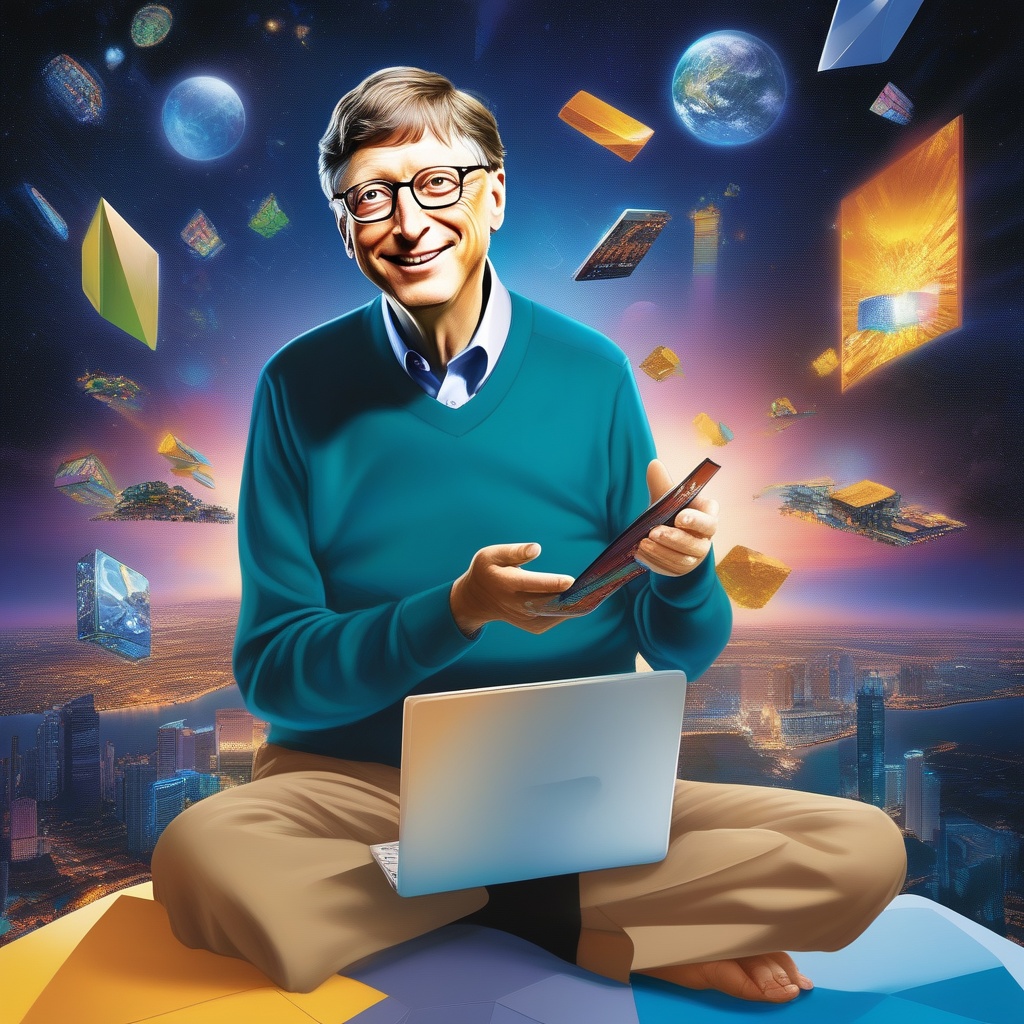 Bill Gates Has Eventful Presentation At CES