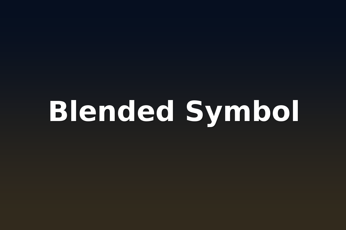 Blended Symbol