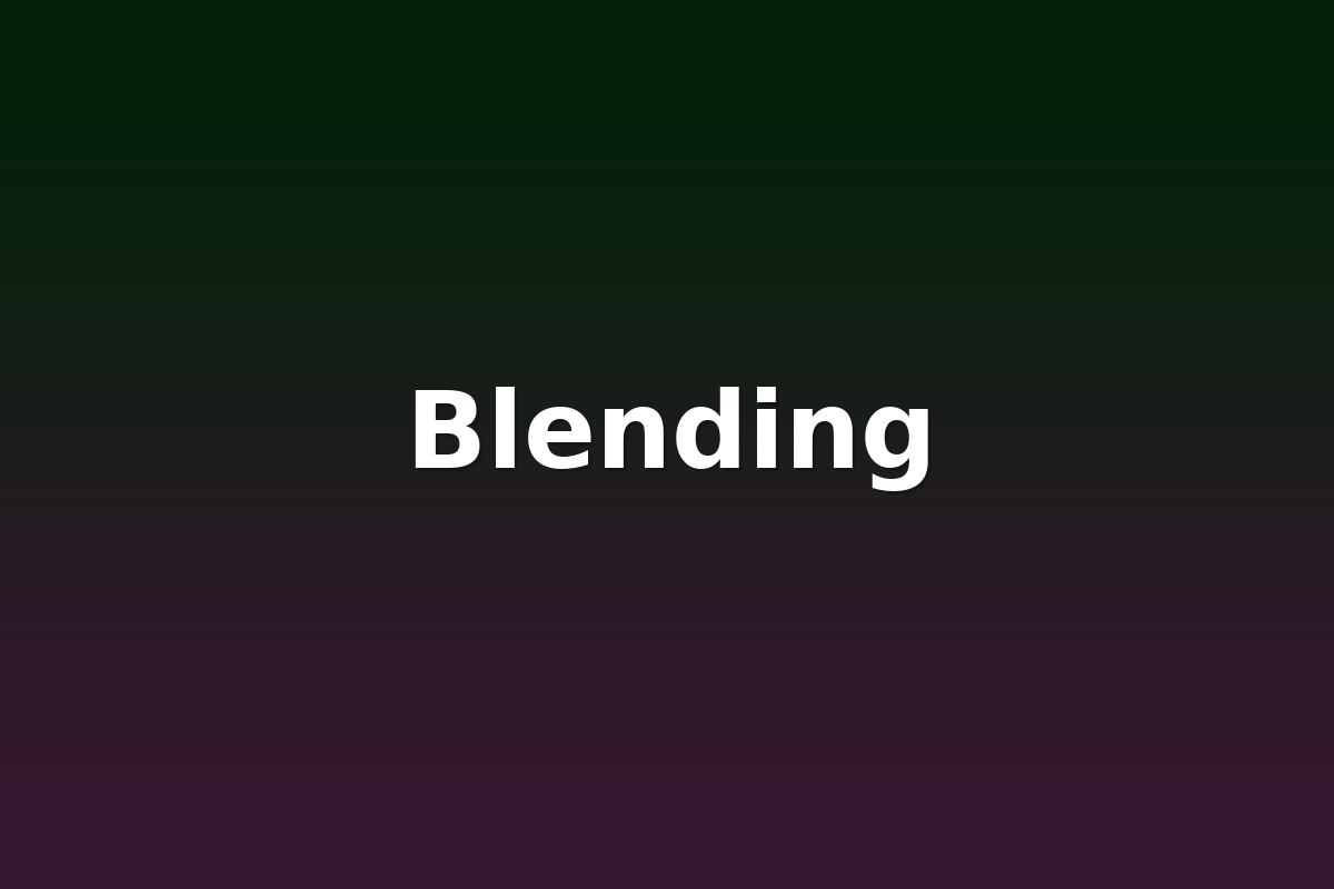 Blending