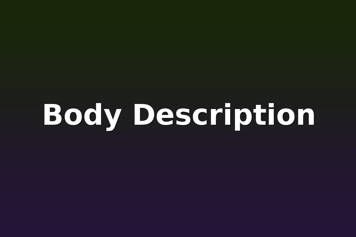 Body Description