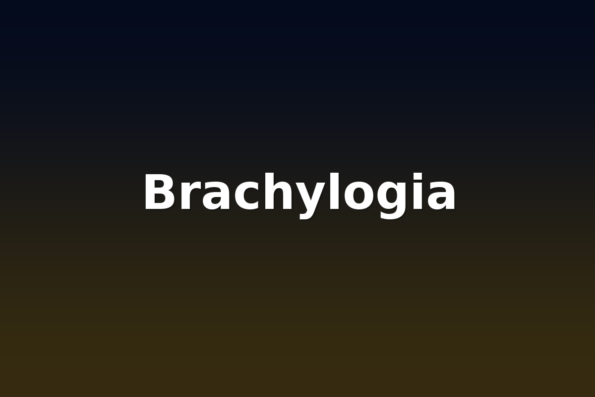 Brachylogia