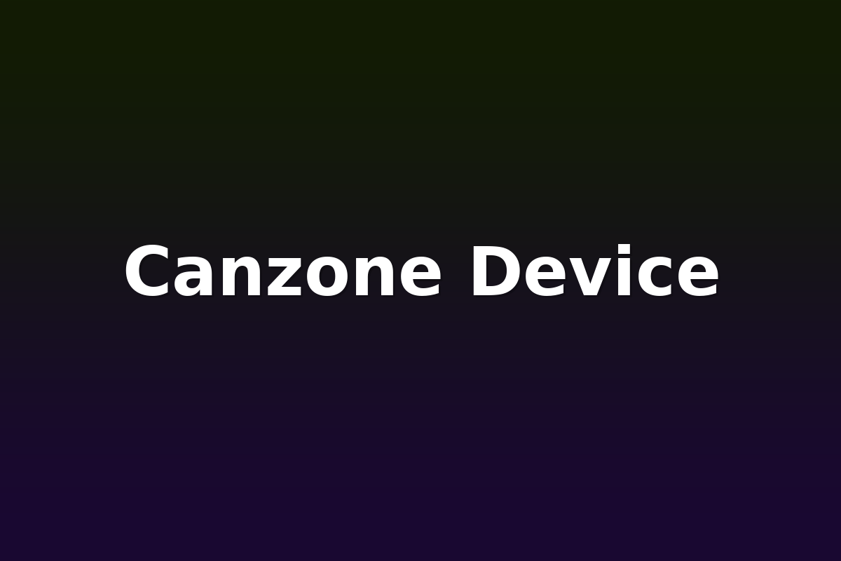 Canzone Device
