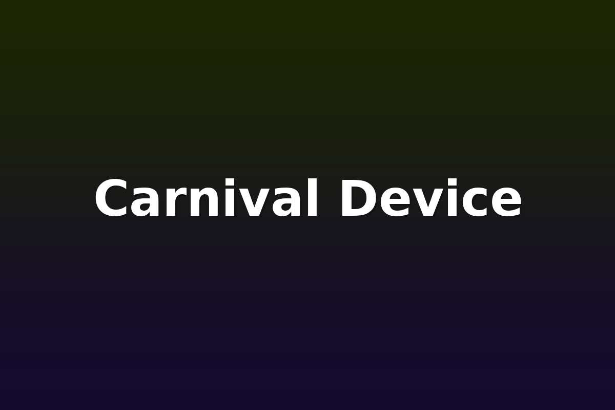 Carnival Device
