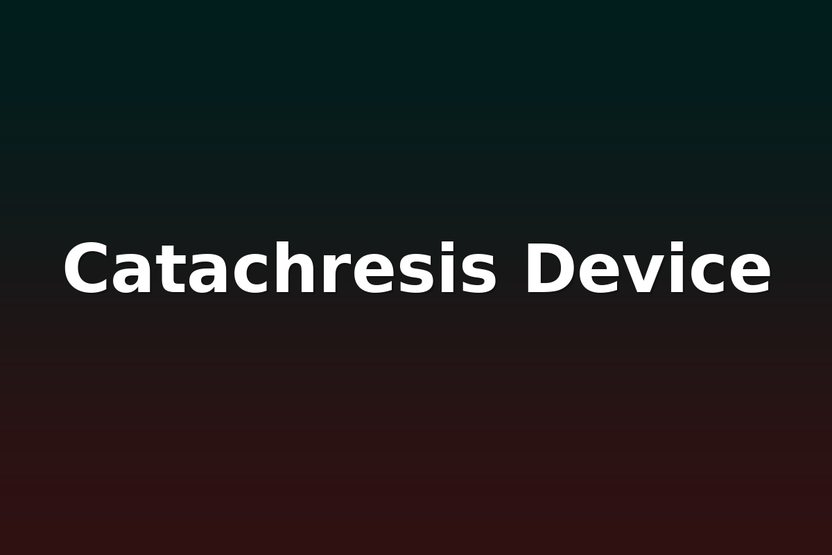 Catachresis Device