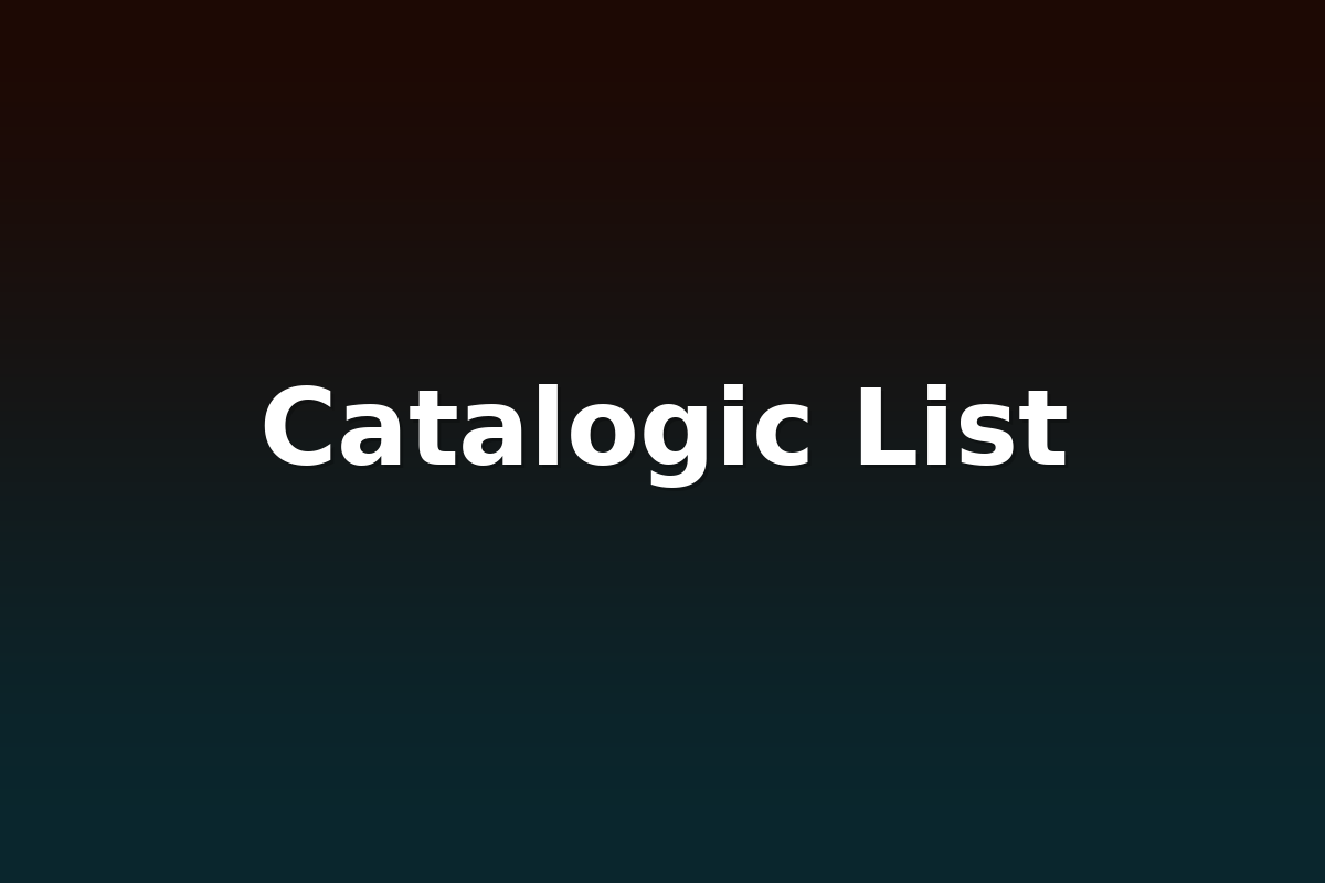 Catalogic List