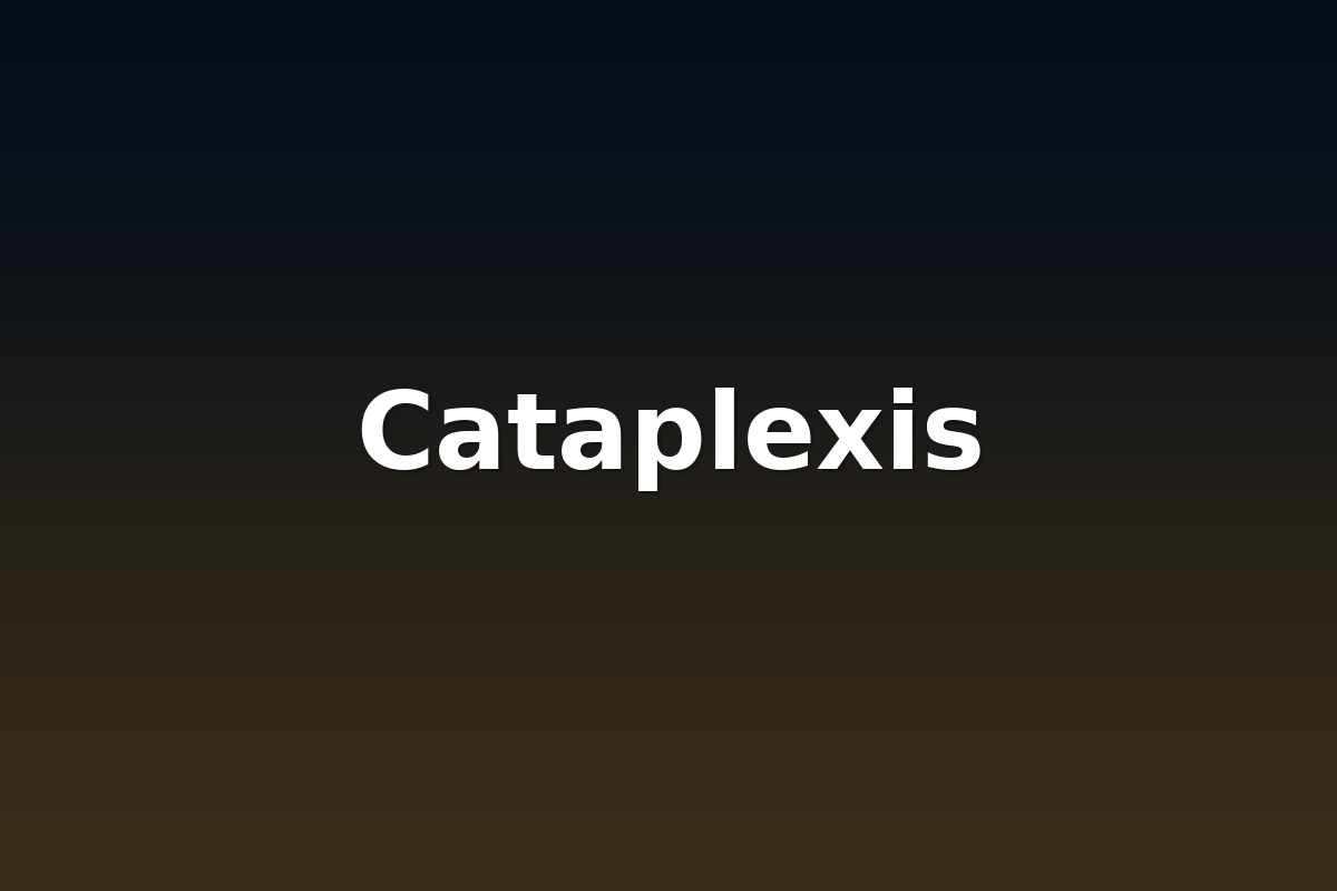 Cataplexis