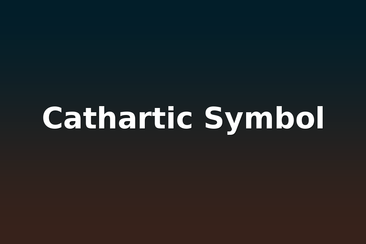 Cathartic Symbol