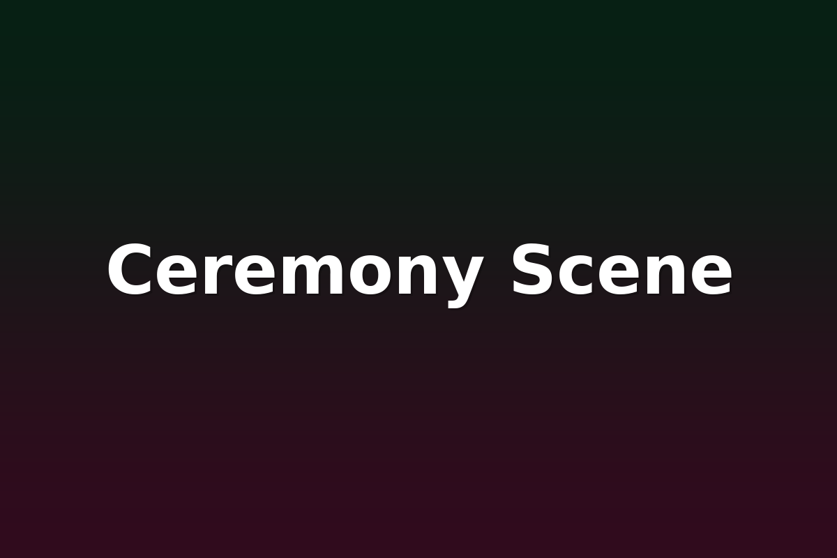 Ceremony Scene