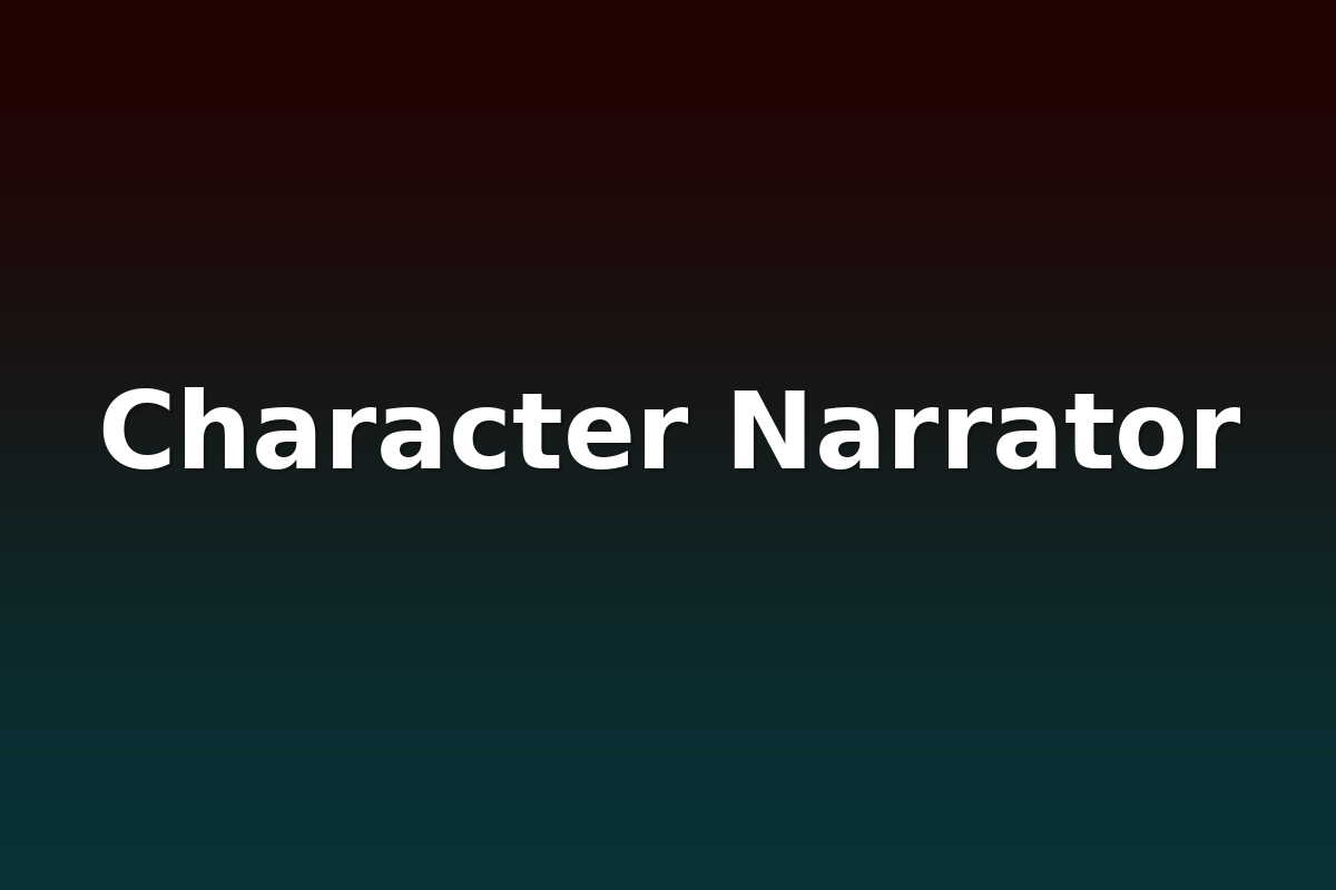 Character Narrator