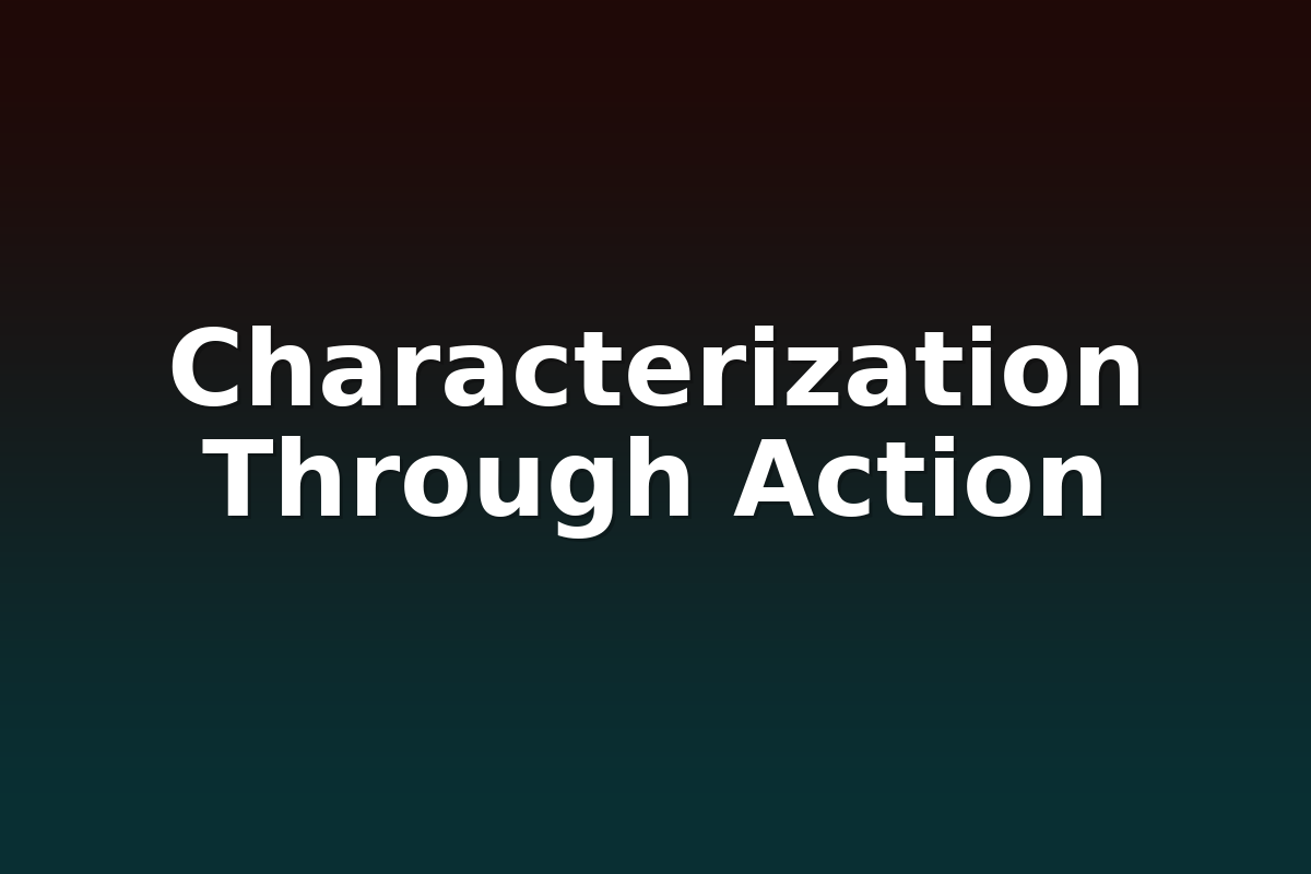 Characterization Through Action