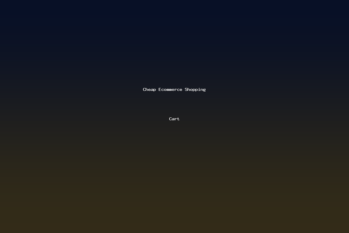 Cheap Ecommerce Shopping Cart