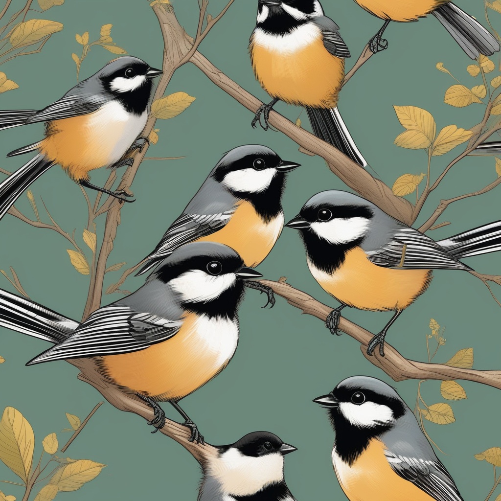 Chickadees A Chirping Really Chickadees A Chatting