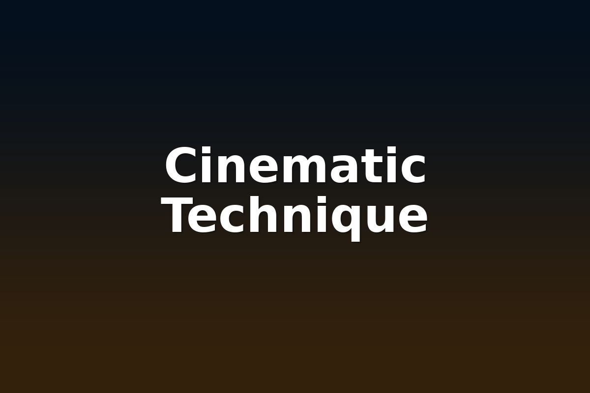 Cinematic Technique