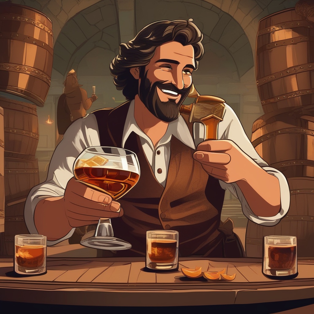 Clink Google Guy Spills Bourbon Cheers