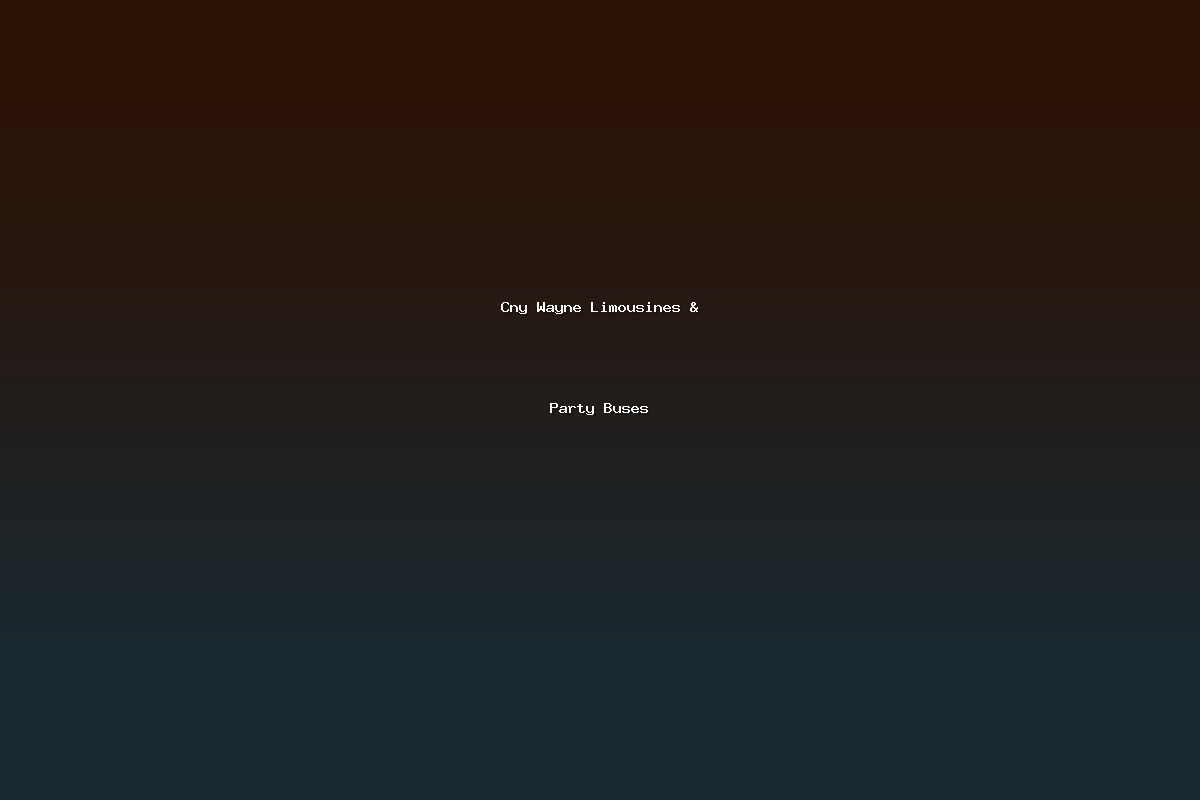 Cny Wayne Limousines & Party Buses