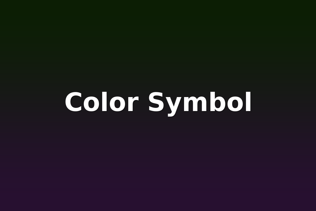 Color Symbol