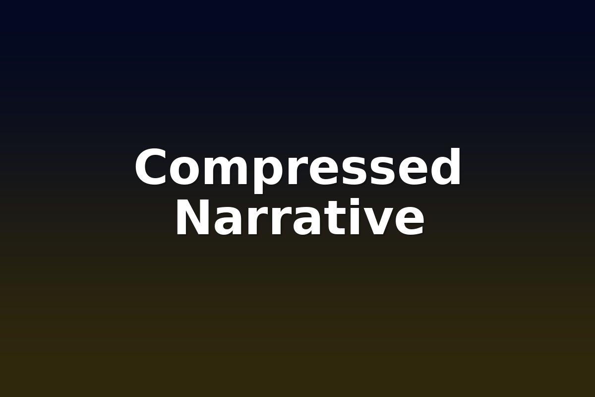 Compressed Narrative