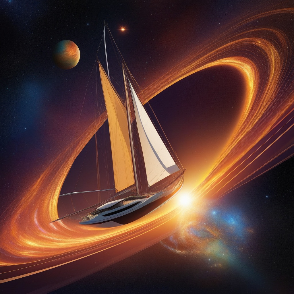 Cosmos 1 Sailing On The Solar Winds