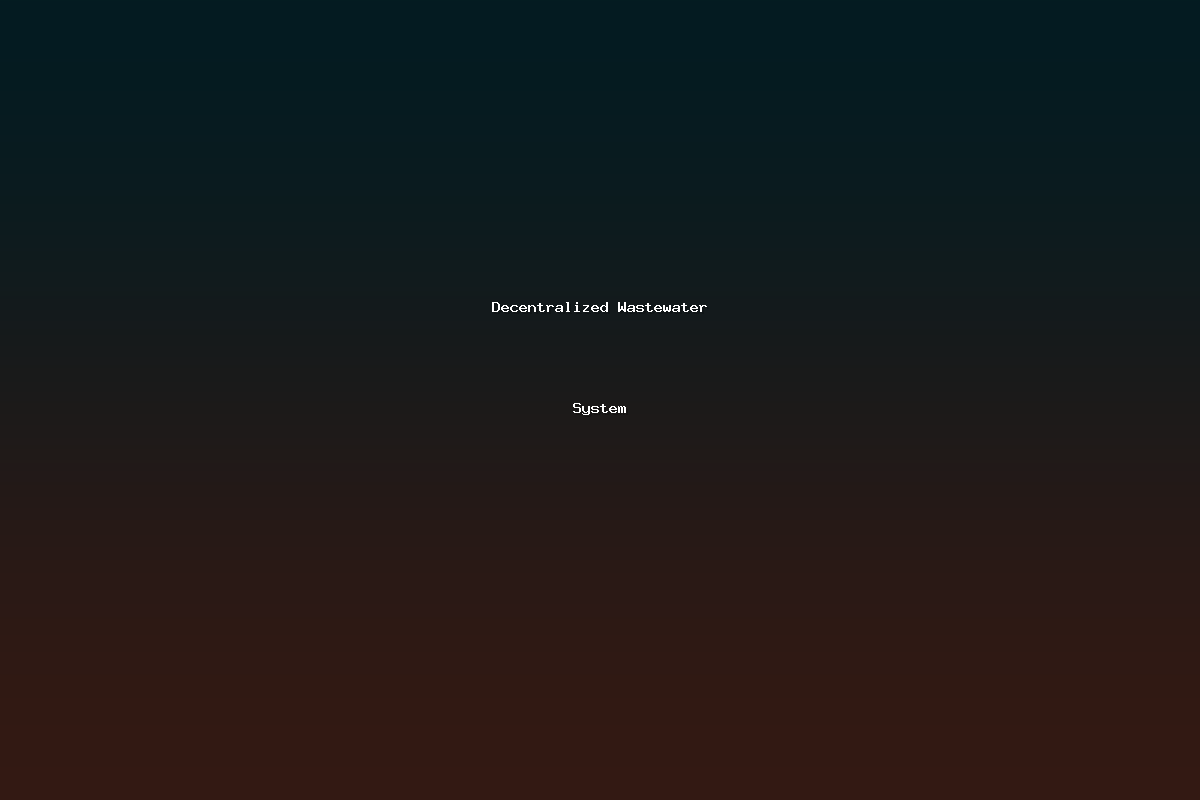 Decentralized Wastewater System