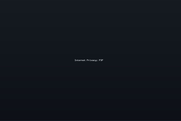 Internet Privacy P3P