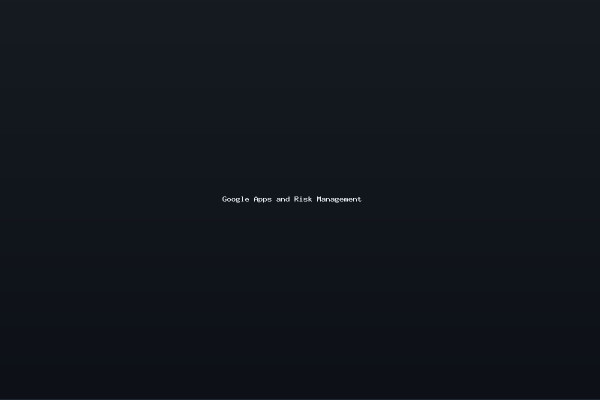 Google Apps and Risk Management