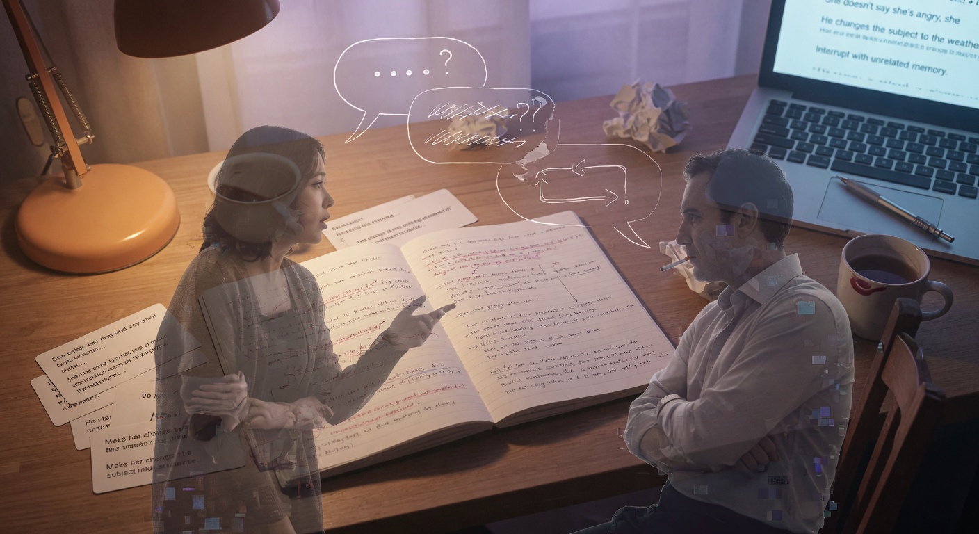 Dialogue Subtext Prompts: When Characters Refuse to Say What They Mean