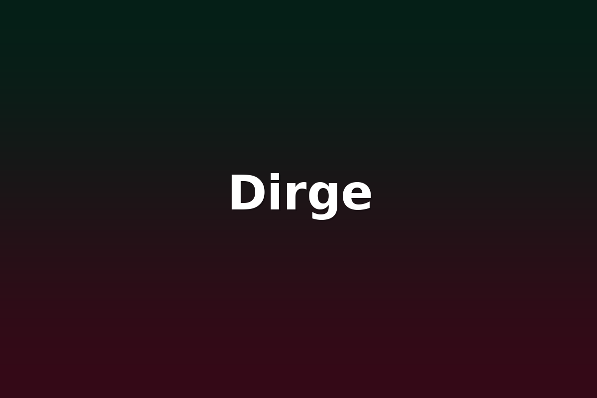 Dirge