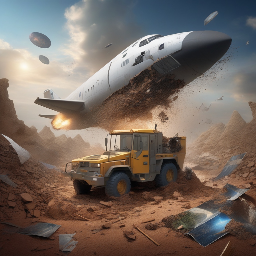 Discovery Damaged By Debris Already