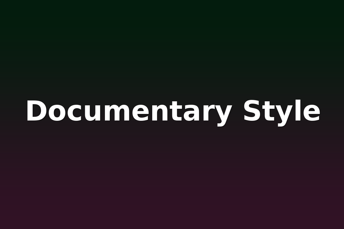 Documentary Style