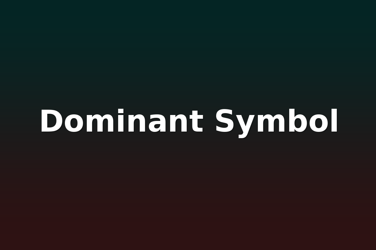 Dominant Symbol