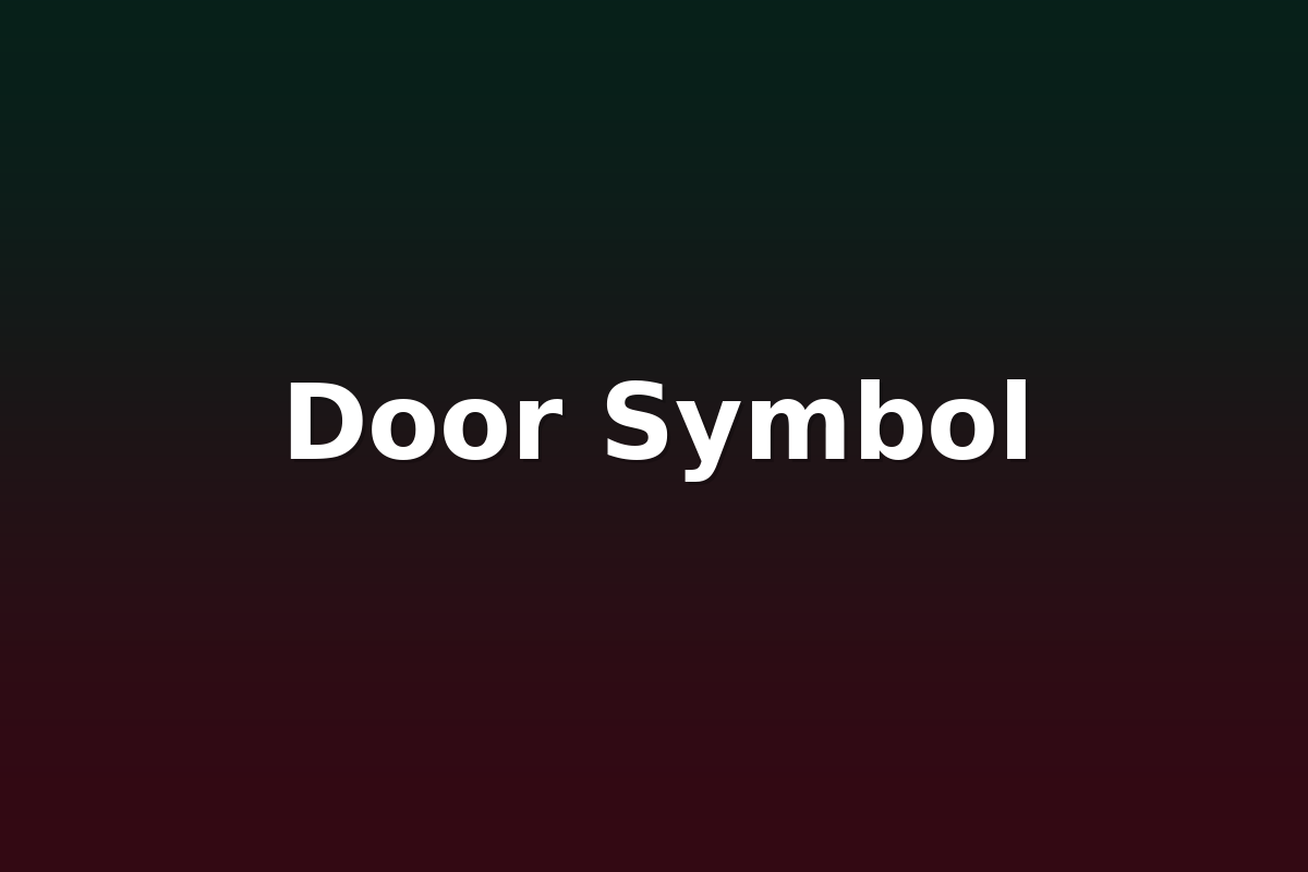 Door Symbol