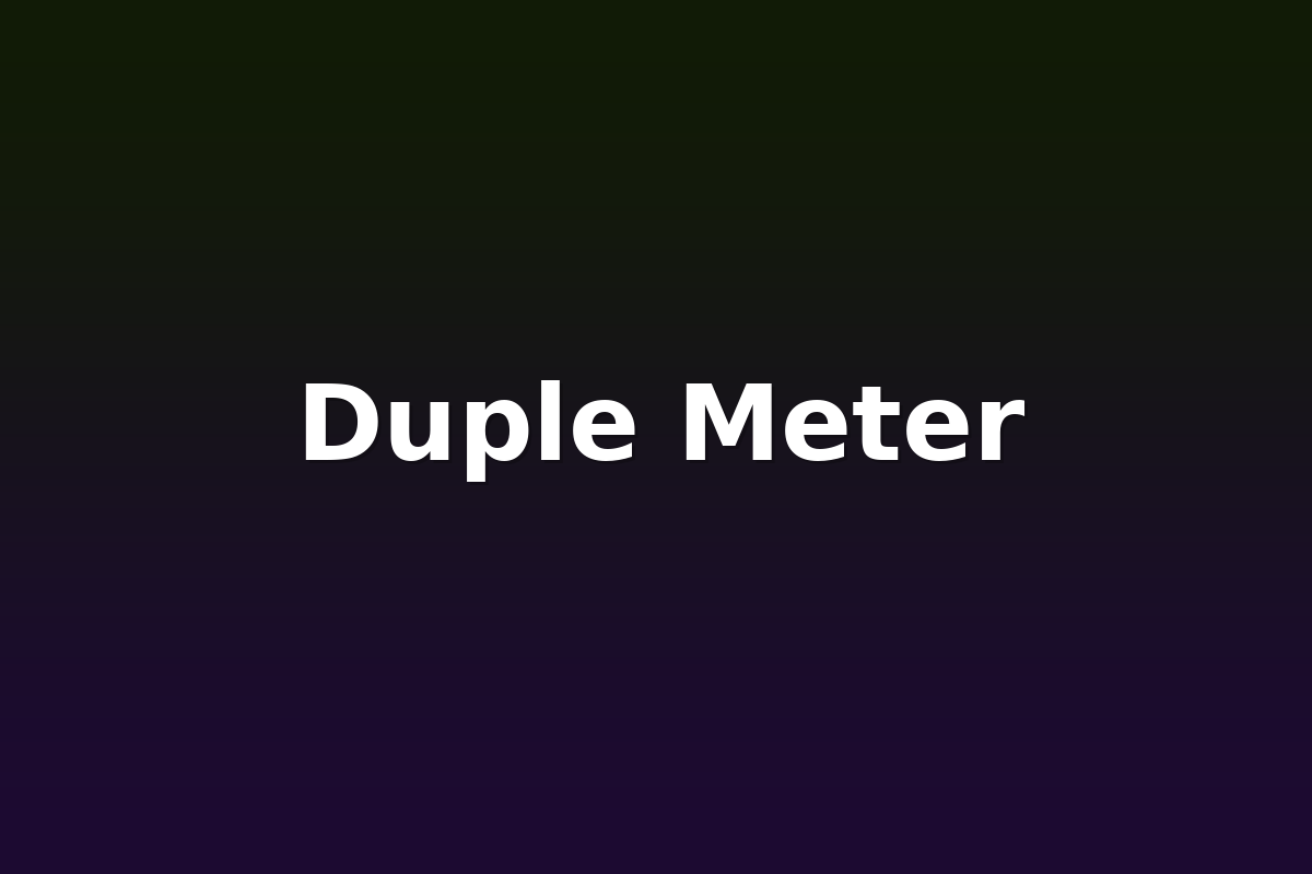 Duple Meter