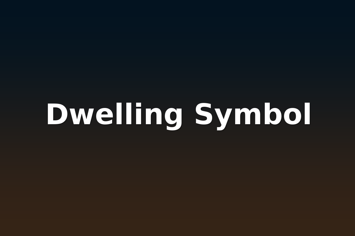 Dwelling Symbol