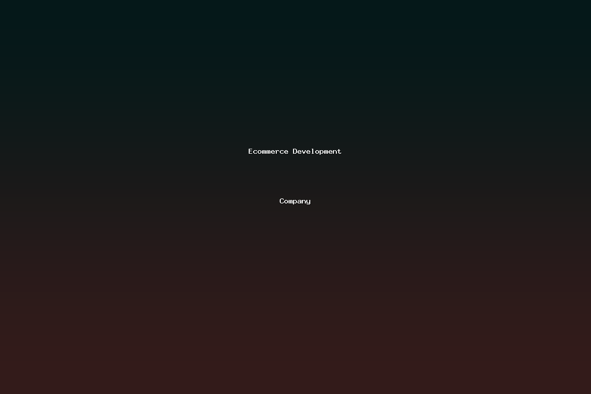 Ecommerce Development Company