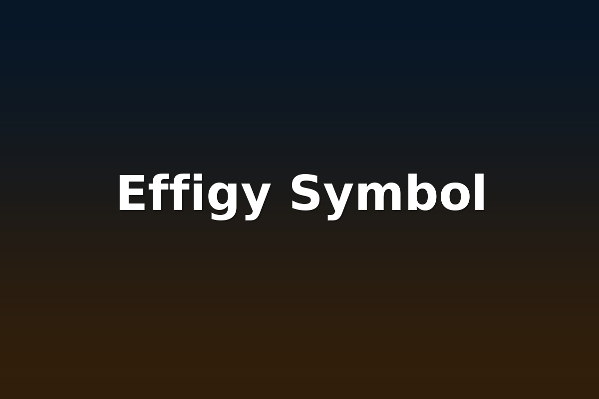 Effigy Symbol