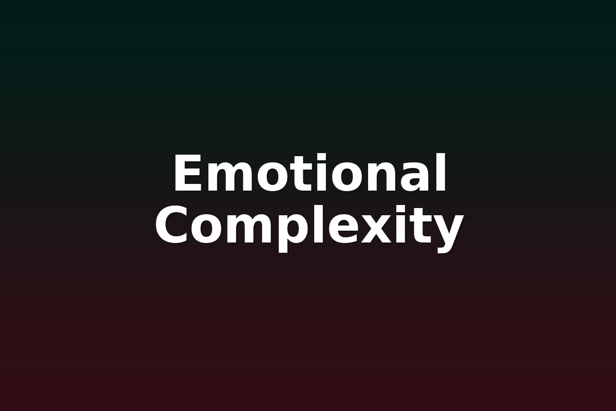 Emotional Complexity